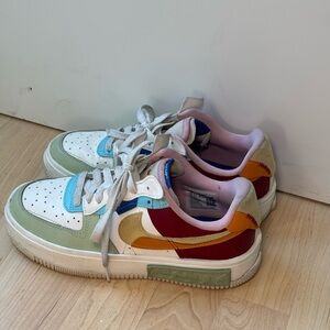 Nike Colorful Retro Sneakers
